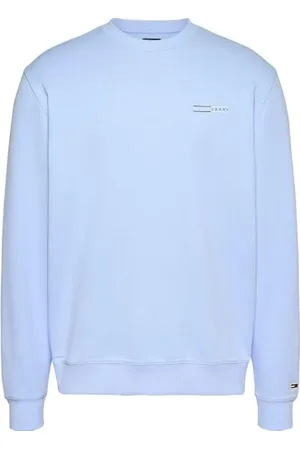 Tommy Hilfiger Sweat Homme Entry Graphic avec Col Ras-du-Cou, Bleu (Sweet Blue), L