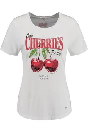 Key Largo WT Fruit Round T-Shirt, Blanc (1000), XXL Femmes