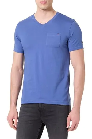 Armor.lux T- Shirt à Manches Courtes Coton léger col V Homme