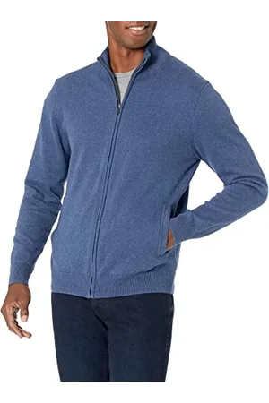 Amazon Pantalon de Survêtement en Coton, à Fermeture Éclair Intégrale Homme, , L