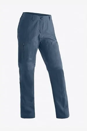 Maier Sports Nicole, Pantalon de randonnée pour Femmes, Pantalon Outdoor déperlant pour différentes activités, Fonction Zip-Off Pratique, Technologie Dryprotec, , 40