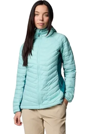 Columbia Veste à capuche hybride Powder Pass II pour femme