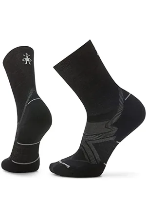 Smartwool Run Cold Weather Targeted Cushion Crew Socks Unisex-Adult, Black, XL