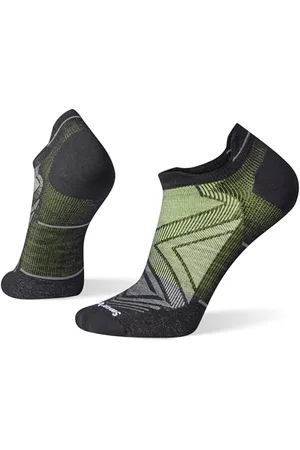 Smartwool Run Zero Cushion Low Ankle Socks Unisex-Adult, Black, M