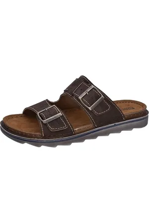 Fischer Fischer Mules Homme Lars 526661, Pointure:41 EU, La Couleur:Marron