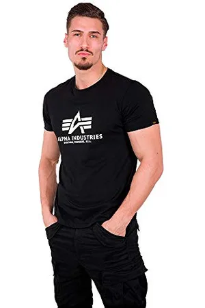 Alpha Industries Basic T-Shirt, Black, XXX-Large (Taille Fabricant: XXXL) Homme