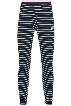 Odlo Enfant Pantalon long fonctionnel avec imprimé à rayures ACTIVE WARM ORIGINALS ECO