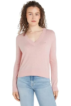 Tommy Hilfiger Pull Femme Col en V, , XXS