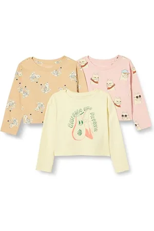 Amazon T-shirts à manches longues Fille, Lot de 3, , 9 ans
