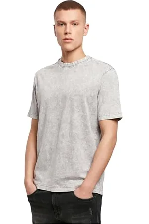 Build Your Brand Acid Washed Short Sleeve Crew Neck T-shirt 2XL