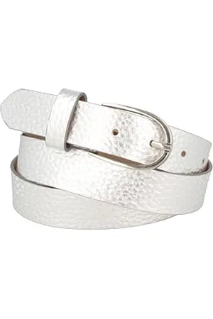 MGM Metallicledergürtel Mia Ceinture, , 85 cm Femmes