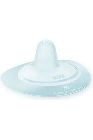 NUK Silicone Nipple Shields with Storage Box, Pack of 2
