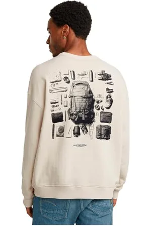 G-Star Homme Knolling back gr loose r sweat, , XS