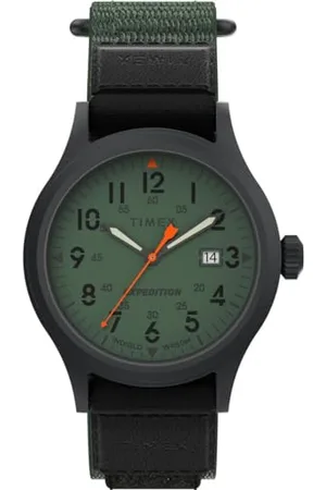 Timex Montre Analogue pour Hommes avec Une Sangle en Tissu Expedition Scout