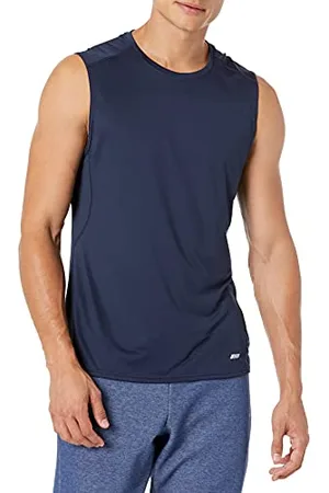 Amazon Chemise Moulante Stretch sans Manches Légère Active Quick Dry Homme, , L