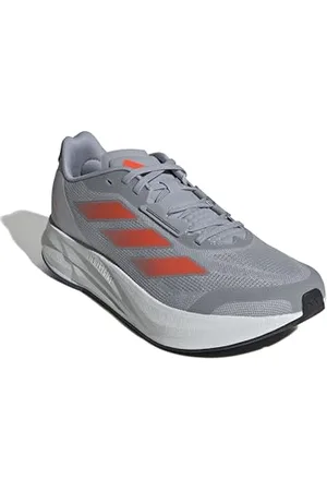 adidas Homme Duramo Speed Running Shoes Chaussures de Course, Halo Silver/Solar Red/preloved Ink, 38 EU