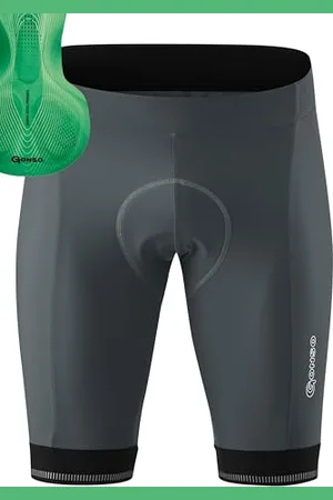 Gonso Sitivo M, Cuissard Court pour Homme, avec Peau de Chamois Sitivo Confort, Haute élasticité et élastique en Silicone antidérapant, Coupe ajustée, Gris, M