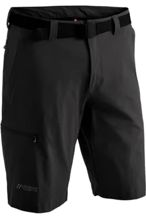 Maier Sports Huang, Pantalon Court de randonnée pour Homme, Bermuda déperlant pour Le Trekking et la randonnée, sans PFC, MSTRETCH Pro 4 et Dryprotec, , 48 (W32/L31)