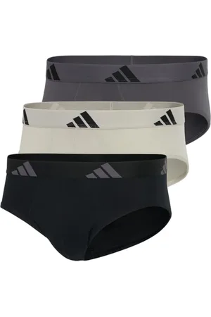 adidas Brief (3pk) -Active Flex Cotton Slips, , M (Lot de 3) Hommes