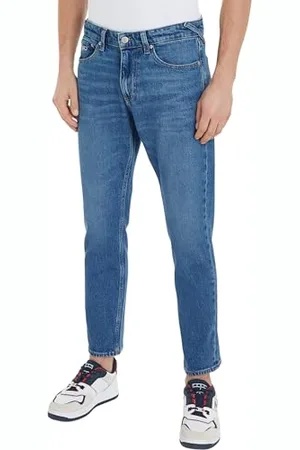 Tommy Hilfiger Jean Homme Scanton Slim Fit, Bleu (Denim Medium), 34W/32L