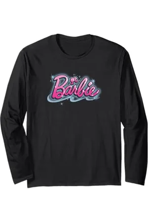 Barbie Logo Airbrush Manche Longue