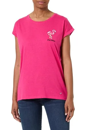 Key Largo KEYLARGO WT Flamingo Round T-Shirt, , M Femmes