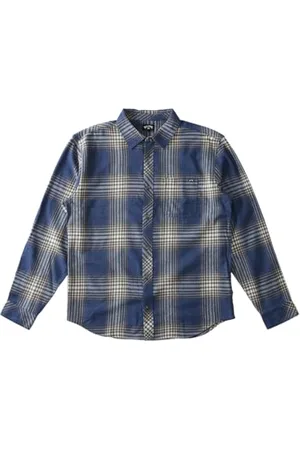 Billabong Coastline Flannel - Camisa de Manga Larga Para Hombre