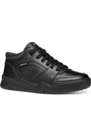 Geox J Perth Boy A Basket, Black, 40 EU
