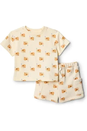 Amazon X Sofia Grainge Ensemble T-Shirt et Short, Coupe Classique Garçon, , 2T