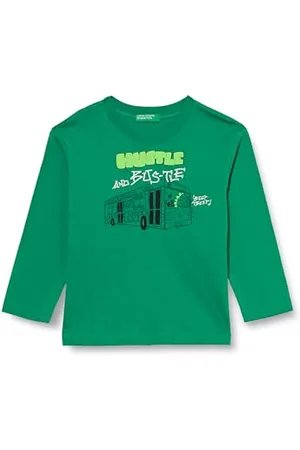 Benetton T-Shirt M/L 3I1XG10FL, T-Shirt Manches Courtes