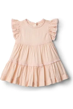Amazon X Sofia Grainge Robe Tissée à Manches Volantées Fille, , 3 ans