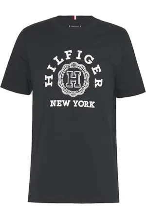 Tommy Hilfiger T-Shirts à Manches Courtes pour Homme, Ciel du désert, XXL