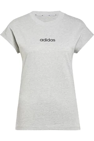adidas Femme Essentials Linear Cotton T-Shirt, , S