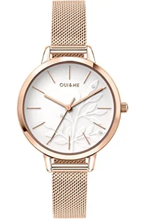 Oui&Me Montre Femme, Collection Fleurette, à Quartz, boîtier 34mm - ME010134