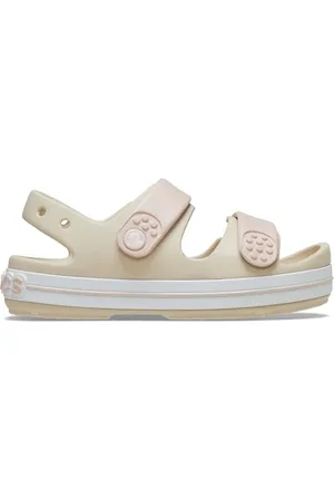 Crocs Unisexe Enfant Crocband Cruiser Sandal K Sandales, Sandstone, 28/29 EU
