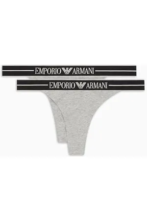 Emporio Armani 2-Pack T-Thong Strings, , S Femme