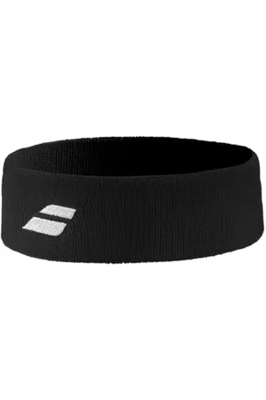 Babolat Logo Headband, Bandeau de Sport Modèle Unisexe, Taille Unique, Couleur , Matière Élastique, Léger et Confortable, Absorption Optimale, Maintien Parfait des Cheveux Unisex-Adult
