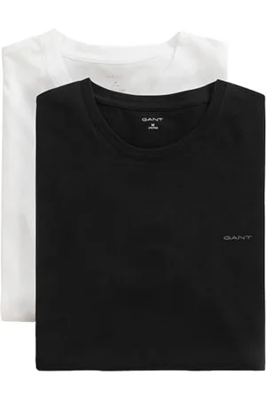 GANT C- Neck T-Shirt 2-Pack sous-vêtement, , Taille Unique (Lot de 2) Hommes