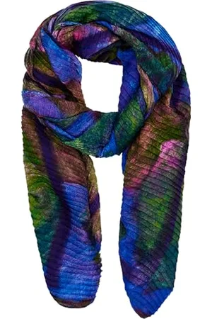 Desigual Fou_leaveses Rectangle Fashion Scarf, , Taille Unique Femme