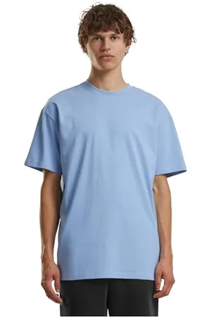 Build Your Brand By102-heavy Oversize Tee T-Shirt, Bleu poudré, S Hommes