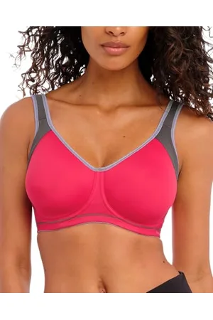 Freya Active Sonic Underwire Moulded Sports Soutien-Gorge en Carbone, Cherry Glow, Total Eclipse ou Atomic Navy (AA4892) *Bonnets B-H*, Femme, AA4892, Rosso (Cremisi Caldo)., 3E