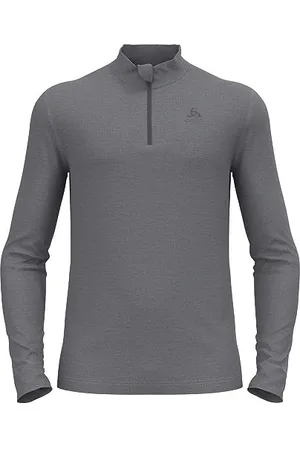 Odlo Homme T-shirt à manches longues avec fermeture éclair MERINO 260