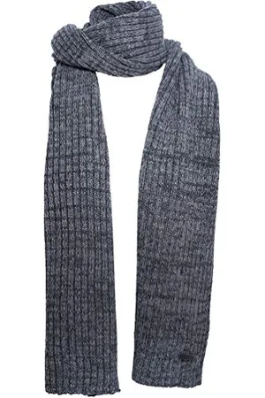 Eisglut Dylan Foulards Homme, Gris chiné, Taille Unique