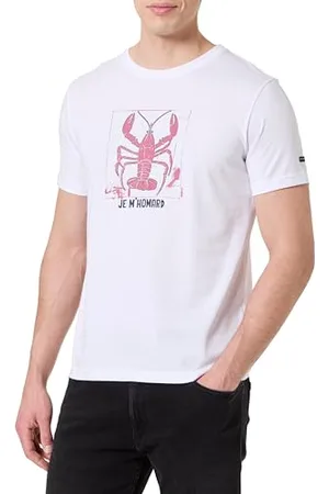 Armor.lux T- Shirt à Manches Courtes Coton léger col Rond Homme, m