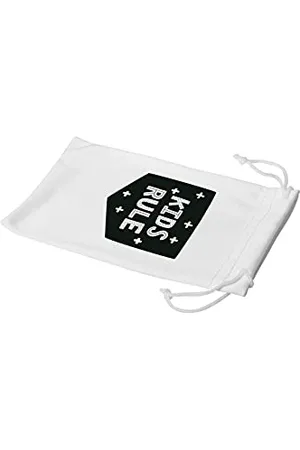 Bonamaison Imprimé Numériquement Lunettes Étui avec Cordon ​de Serrage, 100% Coton, Sac Lunettes, Pochette à Lunettes, 1 Pièce, Taille: 11x19 Cm