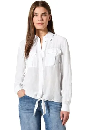 CECIL B345363 Blouse, Blanc, M Femmes