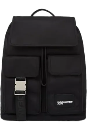 Karl Lagerfeld Utility Nylon Backpack, Sac à Dos Femmes, , L