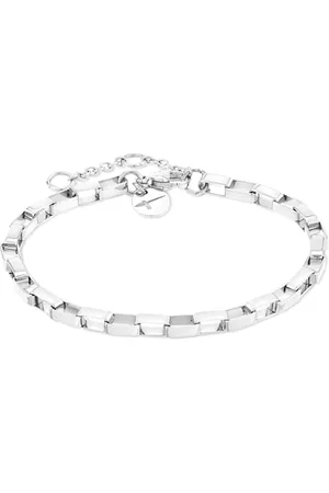 Tamaris Bracelet à gros maillons en acier inoxydable, 21 cm, Acier inoxydable, Pas de gemme