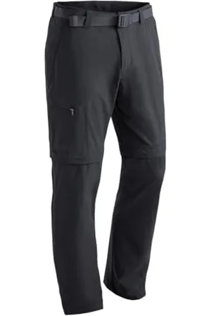 Maier Sports Tajo, Pantalon de randonnée pour homme, Pantalon outdoor déperlant pour le trekking et la randonnée, Fonction T-zip-off pratique, Sans PFC, MSTRETCH pro 4 et Dryprotec, , 50 (W33/L32)