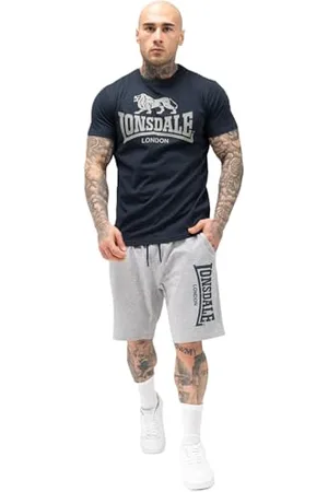 Lonsdale London Ensemble t-shirt et short pour homme Coupe normale MAIR, , taille L
